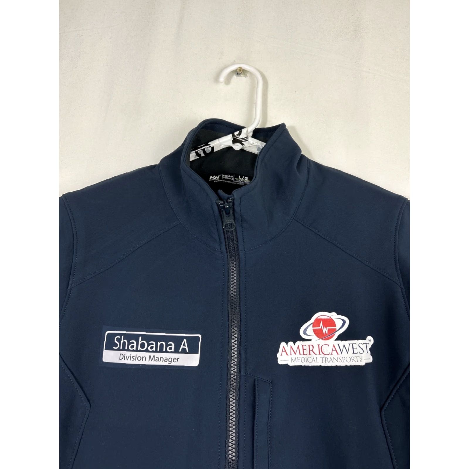 Helly Hansen Helly Hansen Womens Jacket L Navy Blue Full Zip Logo Business Size L / US 10 / IT 46 - 3 Thumbnail