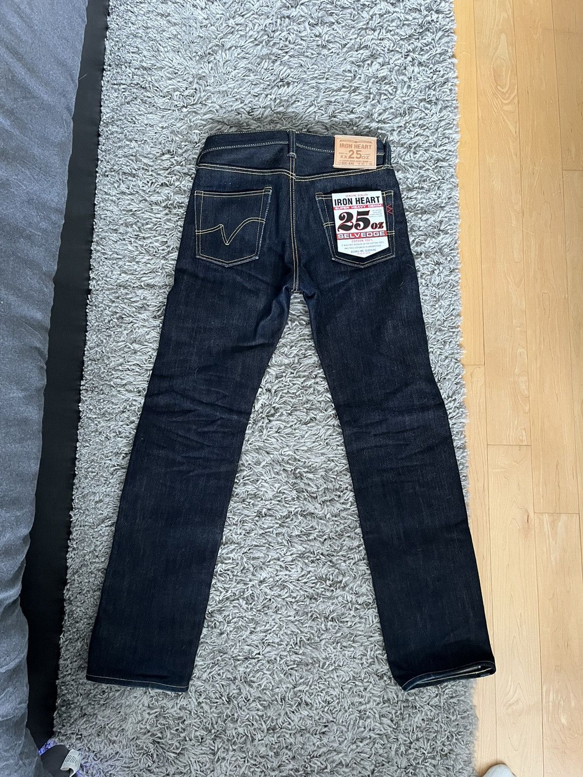 Iron Heart Iron Heart 666 XHS 25oz Indigo | Grailed