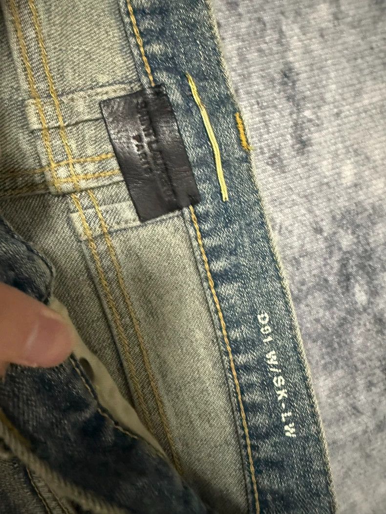 Saint Laurent Paris Saint Laurent Paris 13fw cat paw abrasion erosive damage je Size US 26 / EU 42 - 7 Thumbnail
