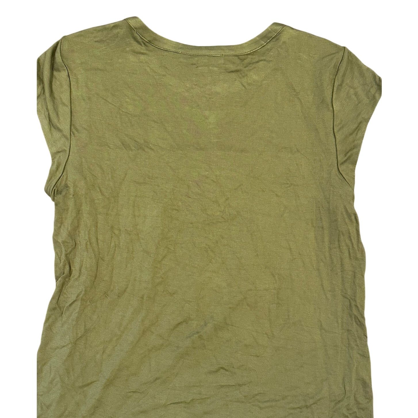 Other DR2 By Daniel Rainn Women's Olive Green Smocked Blouse S NWT Size S / US 4 / IT 40 - 5 Thumbnail