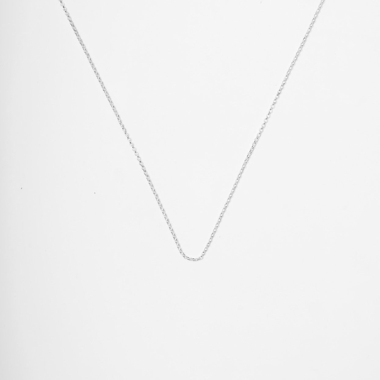 Chrome Hearts CHROME HEARTS ROLL CHAIN NECKLACE SILVER Size ONE SIZE - 2 Thumbnail