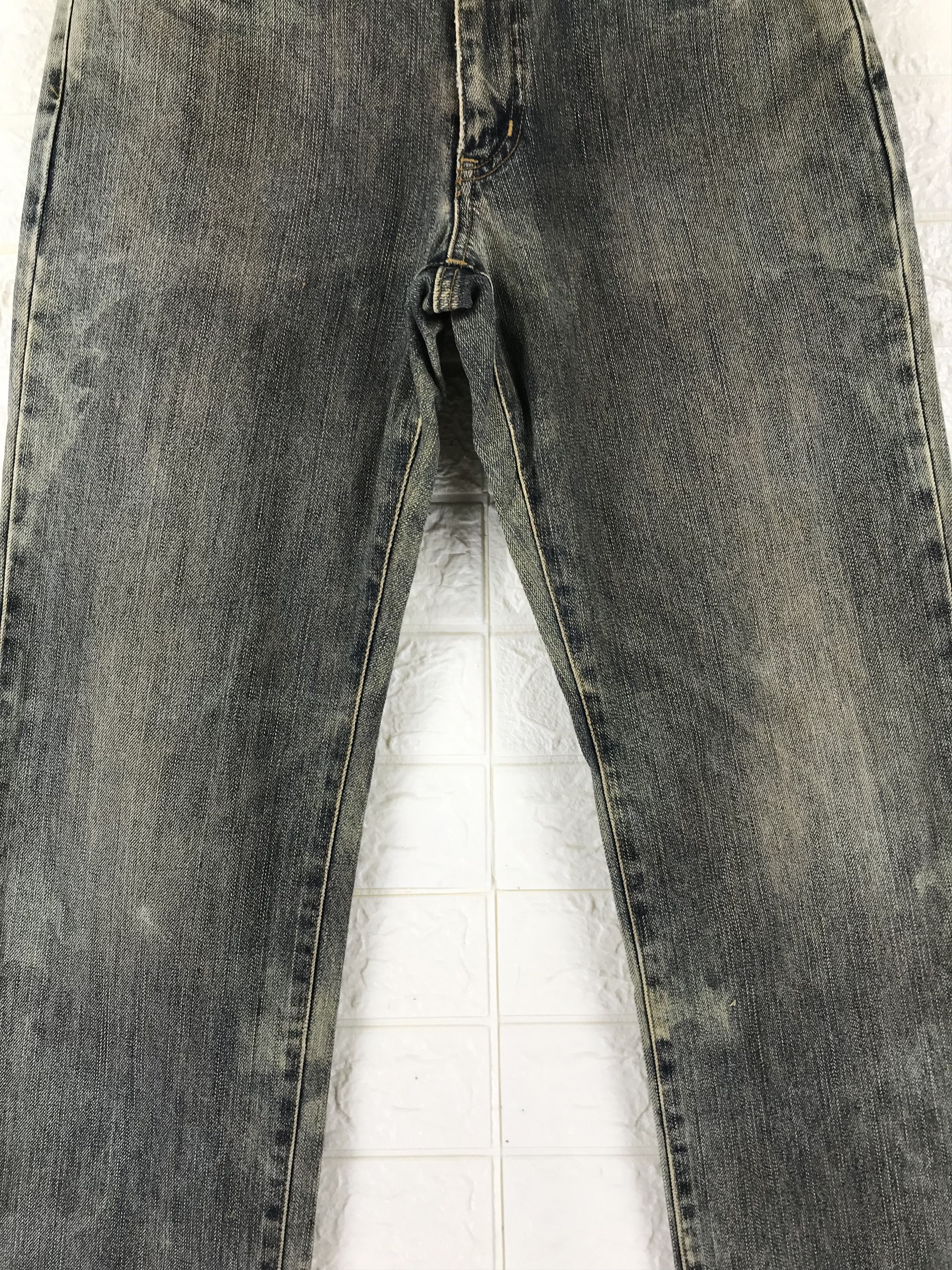 Edwin Vintage Edwin 404 Bleach Rusty Jeans Size US 29 - 3 Thumbnail