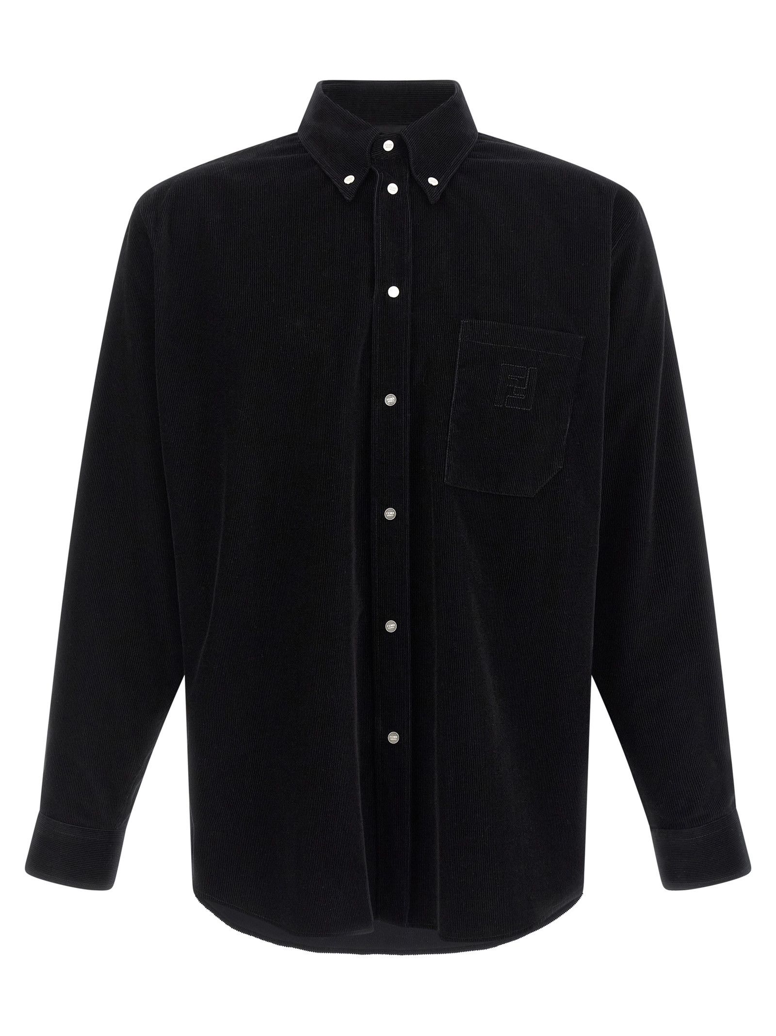 Fendi Corduroy Shirt Size US L / EU 52-54 / 3 - 1 Thumbnail