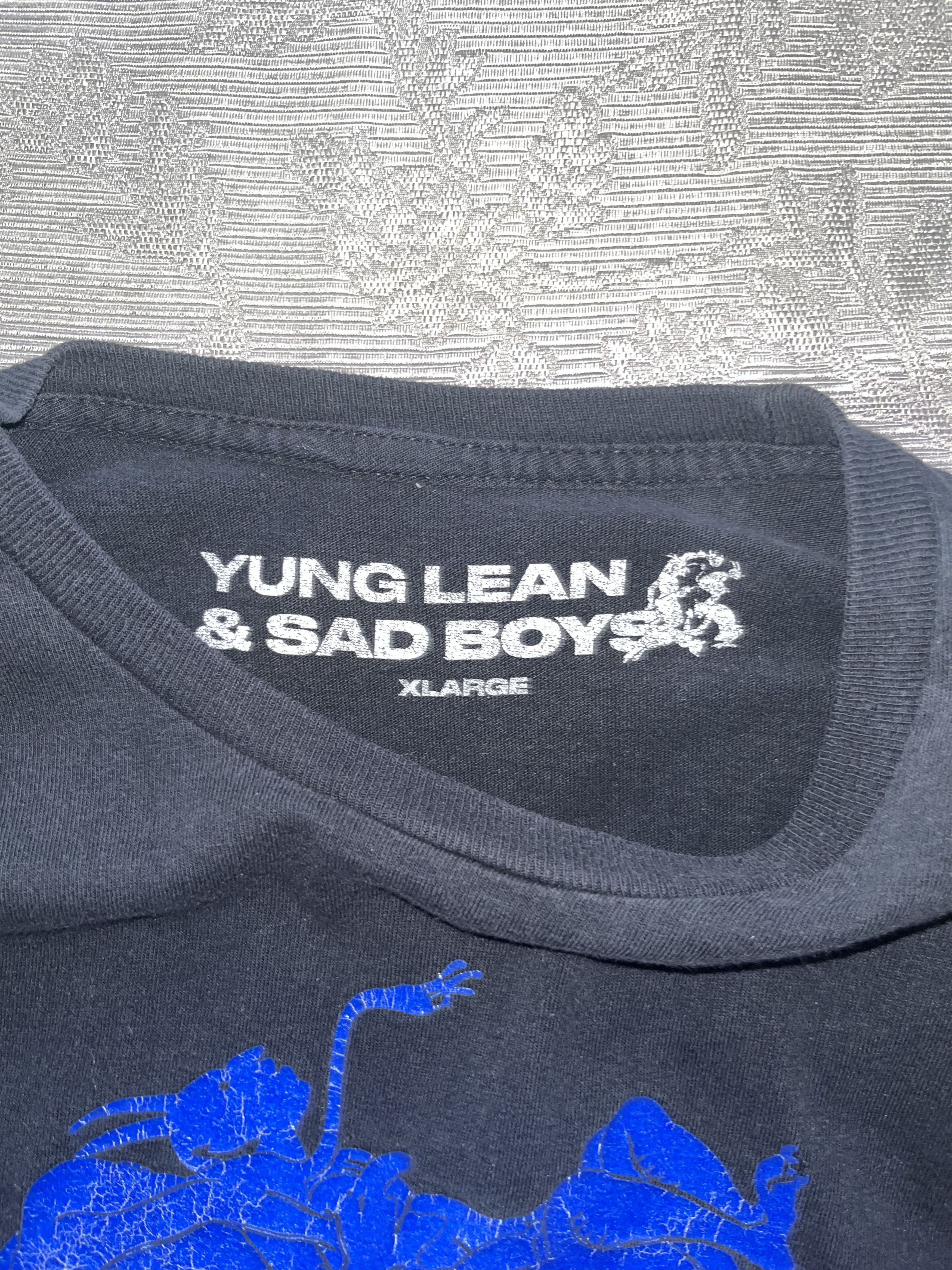 Yung Lean Yung Lean " Stranger " tour Longsleeve Size US L / EU 52-54 / 3 - 2 Thumbnail