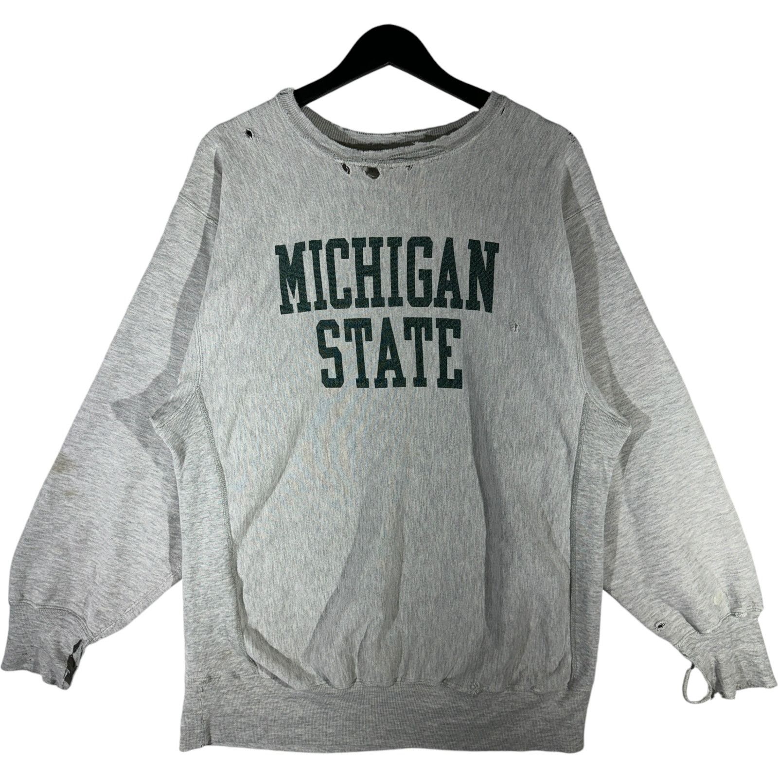 Vintage Champion Reverse Weave Michigan State Crewneck