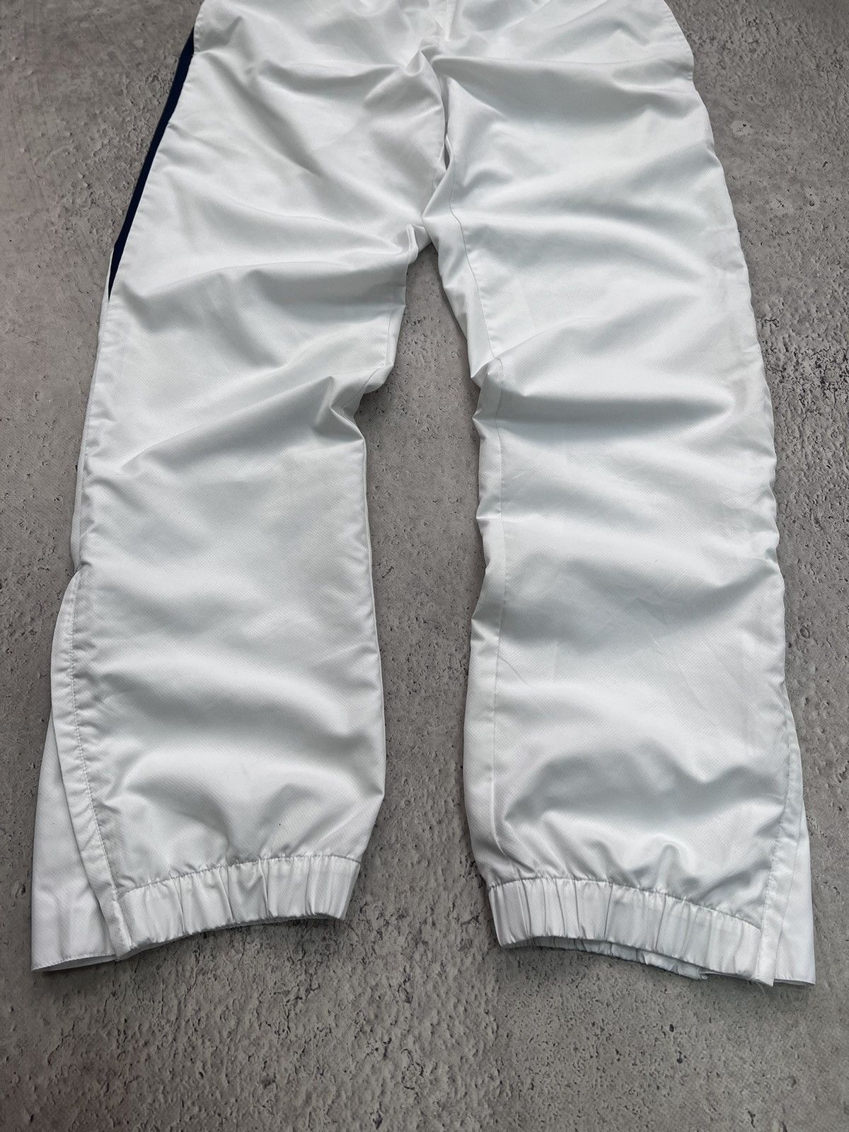 Japanese Brand × Lacoste Vintage Y2K Lacoste Nylon TRACK BAGGY pants 90s rare Size US 30 / EU 46 - 5 Thumbnail