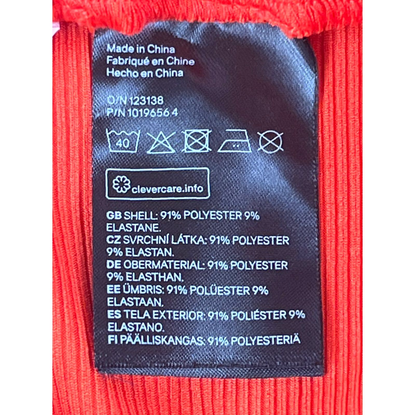 H&M H&M Leggings Womens Size Small Orange Ribbed Stretch Stirrup Slim Fit Shirt Leggings Womens Orange Ribbed Stretch Stirrup Slit? Size 28" / US 6 / IT 42 - 6 Thumbnail