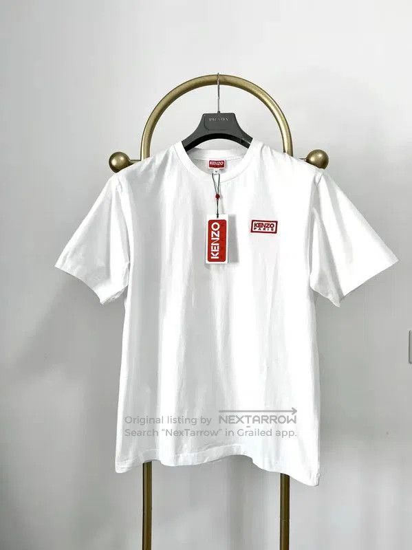 Kenzo Kenzo Summer White Cotton Short Sleeve T-Shirt . Size US M / EU 48-50 / 2 - 1 Thumbnail