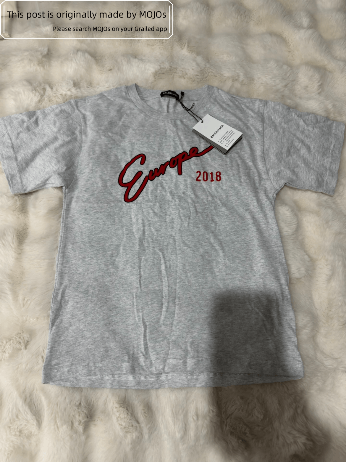 【訳あり】Balenciaga europa! Tシャツ　2018AW balenciaga “2018 Europe ” t Shirt | eBay