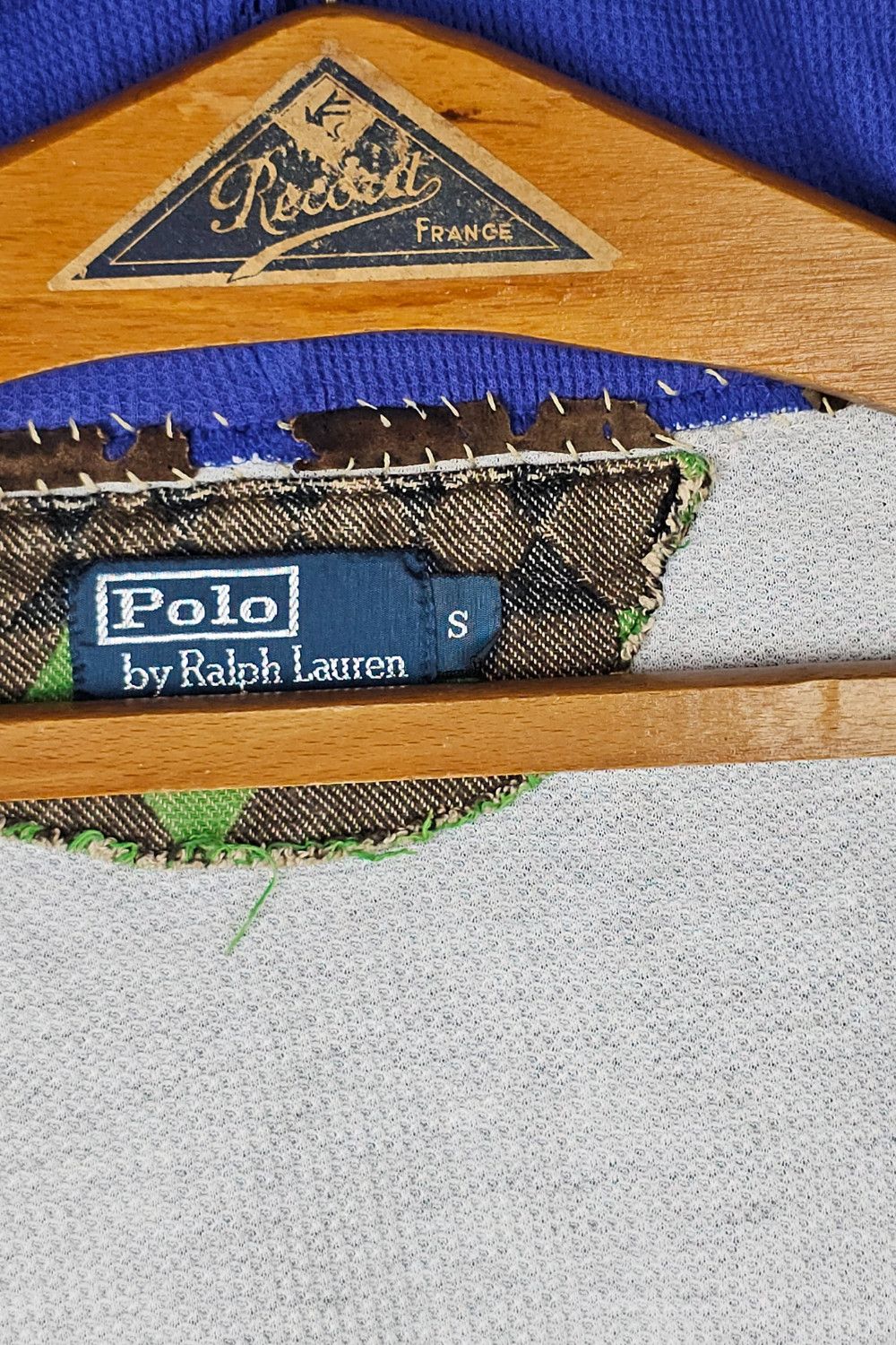 Polo Ralph Lauren 2006 PRL“Big Pony” Thermal-Lined Zip Hoodie - Royal Blue - S Size US S / EU 44-46 / 1 - 14 Thumbnail