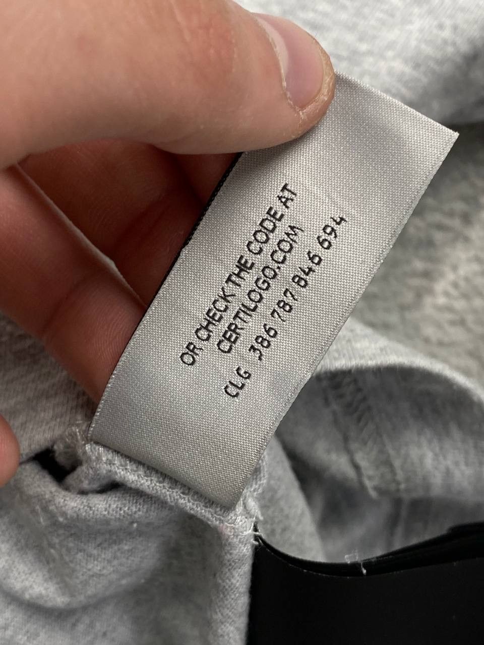 Palm Angels Palm Angels Big Logo Long Sleeve T-Shirt Men Size S Gray Size US S / EU 44-46 / 1 - 14 Thumbnail
