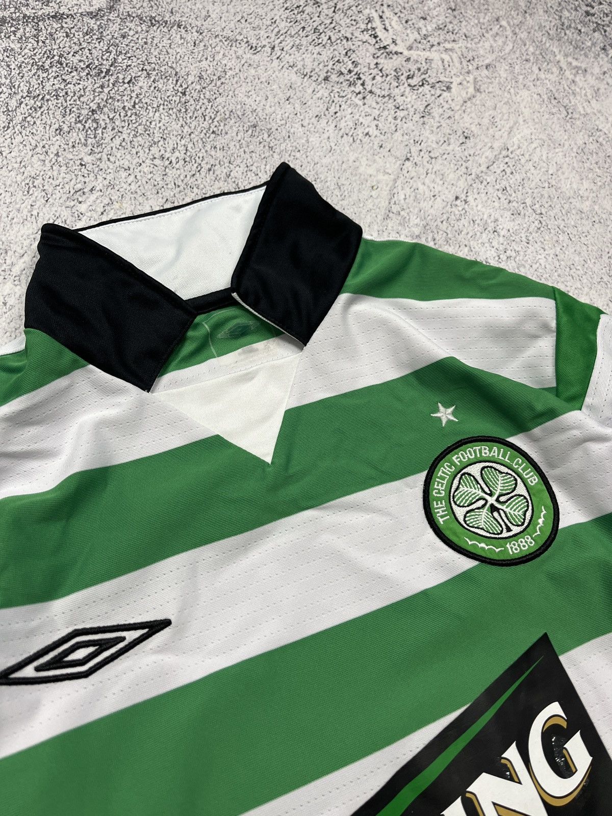 Umbro Celtic 2004/2005 Home Soccer Jersey Umbro Shirt Long Sleeve Size US M / EU 48-50 / 2 - 8 Thumbnail