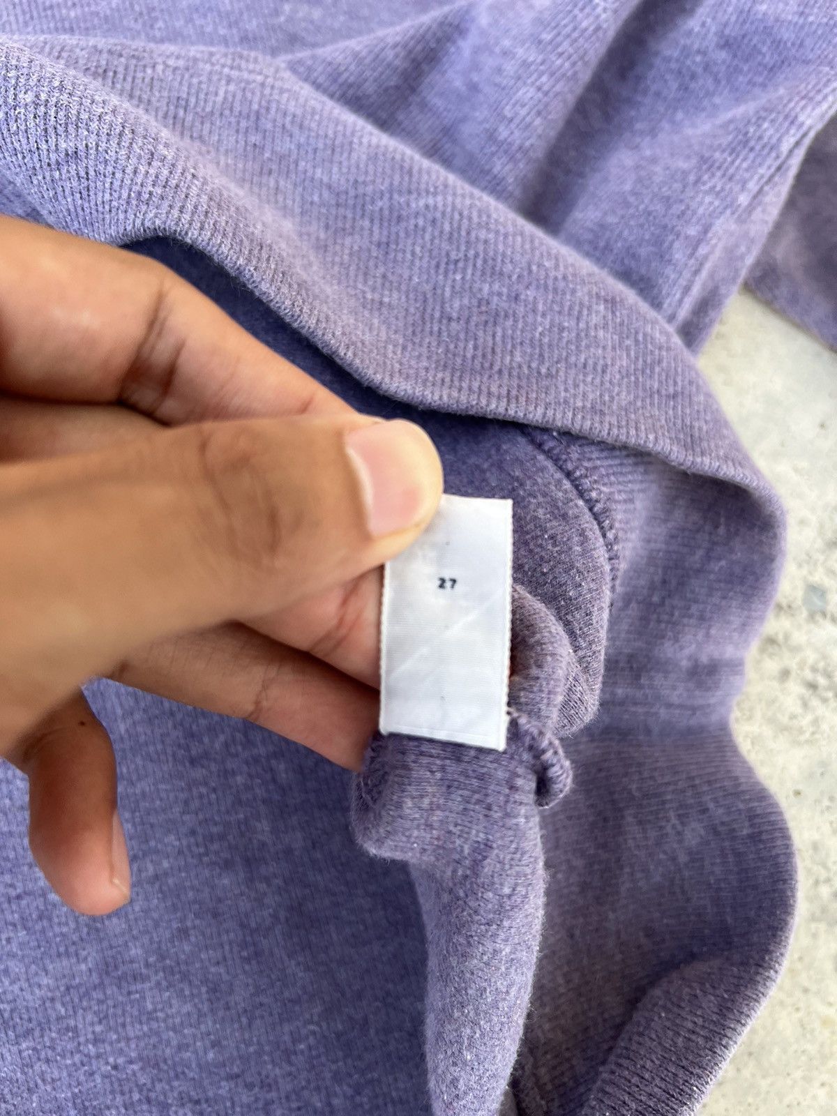Polo Ralph Lauren Vintage Polo Ralph Lauren Small Pony Soft Purple Size US XXL / EU 58 / 5 - 6 Thumbnail
