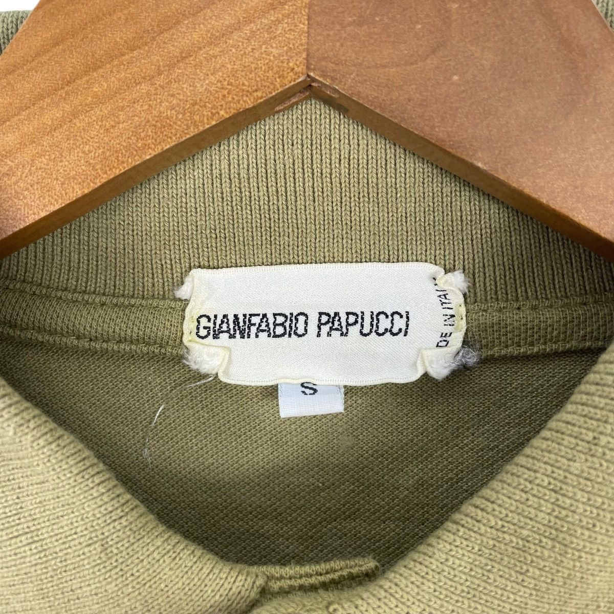 Vintage Gianfabio Papucci Polo Tee Shirt Size US S / EU 44-46 / 1 - 5 Thumbnail