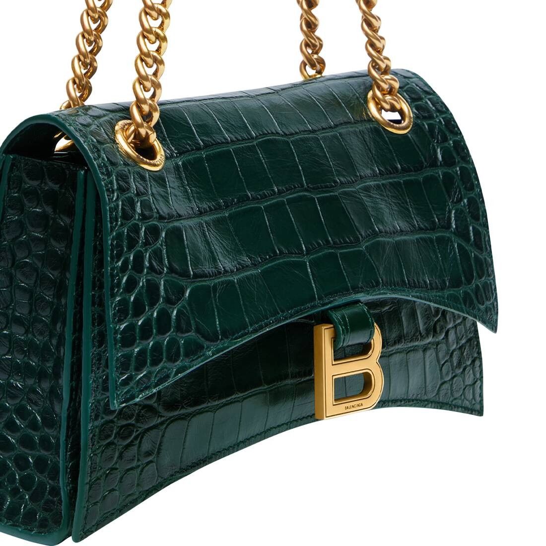 Balenciaga o1la1rc1a0825 Size: OS / Crush Small Chain Bag Crocodile Size ONE SIZE - 10 Thumbnail