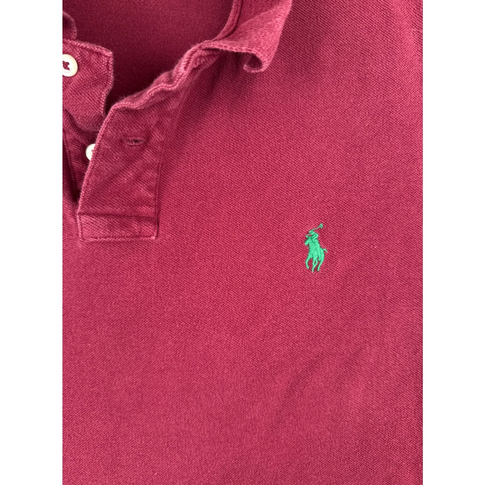 Ralph Lauren Polo Ralph Lauren Slim Fit Polo Shirt Men XL Red Cotton Short Sleeve Activewear Size US XL / EU 56 / 4 - 6 Thumbnail
