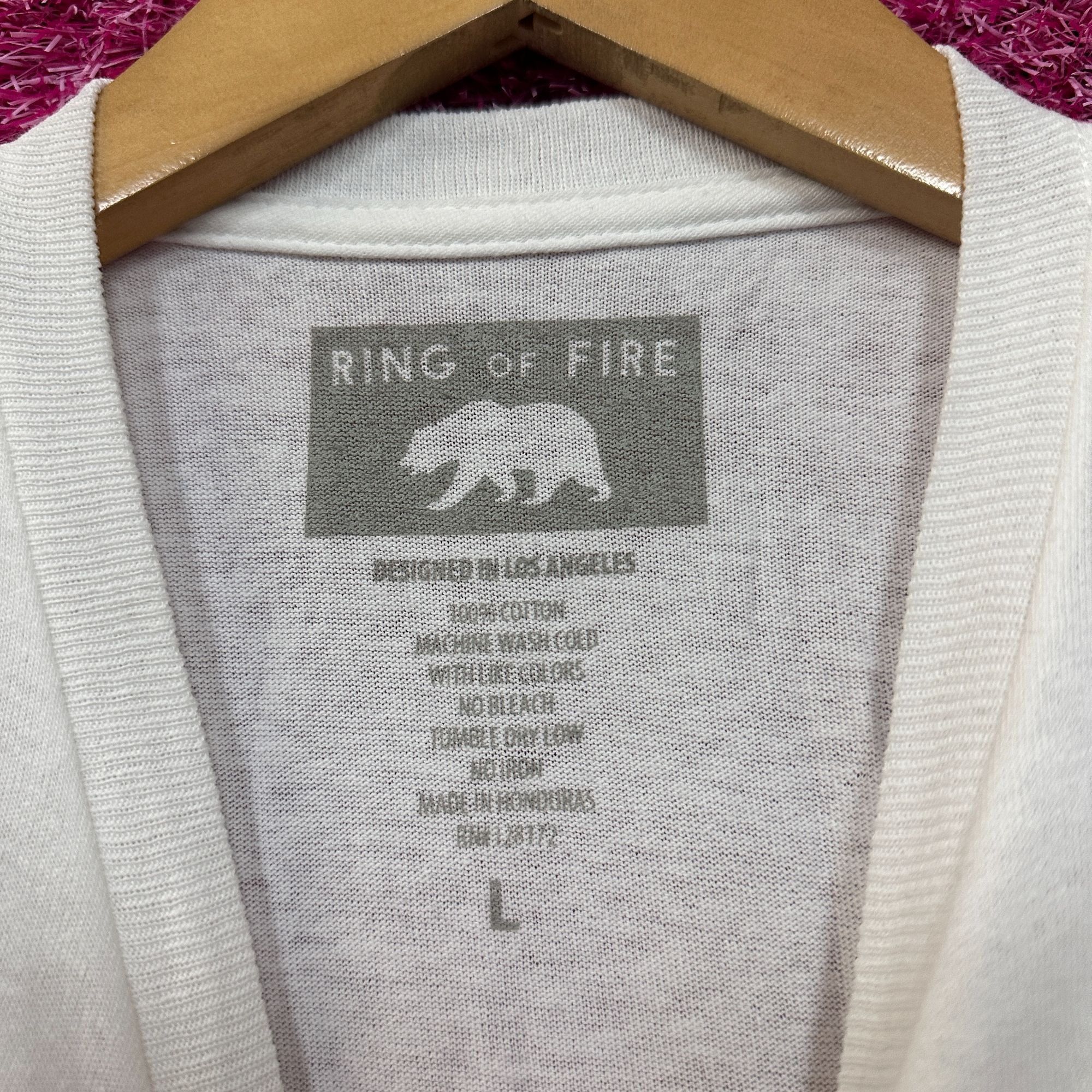 Ring Of Fire Ring of Fire Puffy Print Japan Anime Streetwear Tee L Size US L / EU 52-54 / 3 - 4 Thumbnail