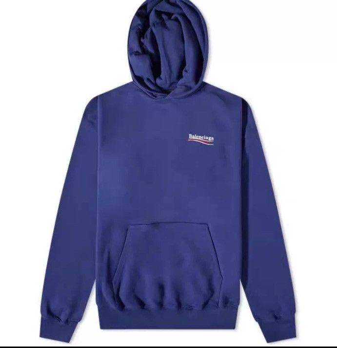 Balenciaga Balenciaga Cola Embroidered Hoodie2412-Nextarrow Size US M / EU 48-50 / 2 - 3 Thumbnail