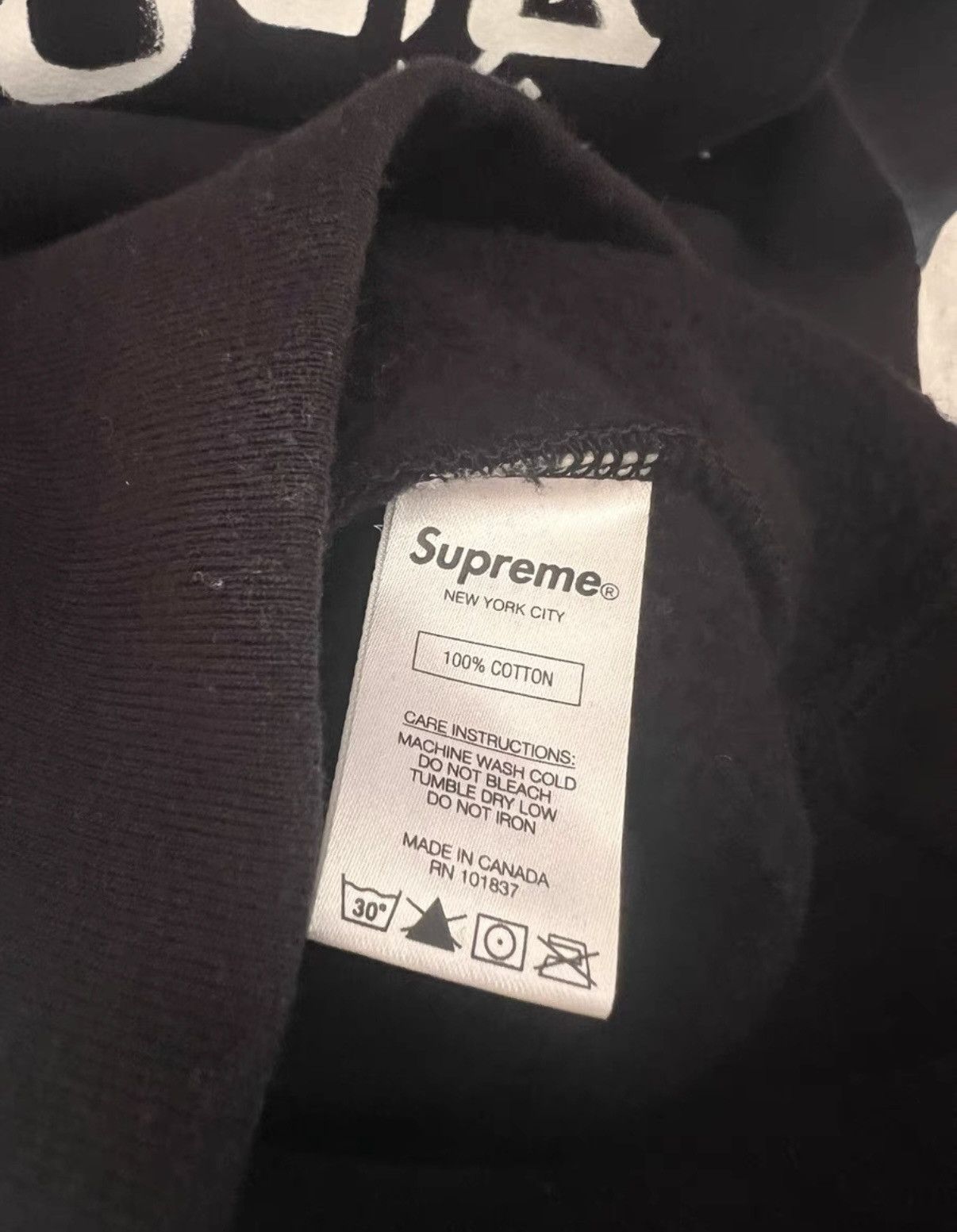 Supreme Brand New Supreme Week 6 Restless Youth Hooded Sweatshirt Size US L / EU 52-54 / 3 - 5 Thumbnail