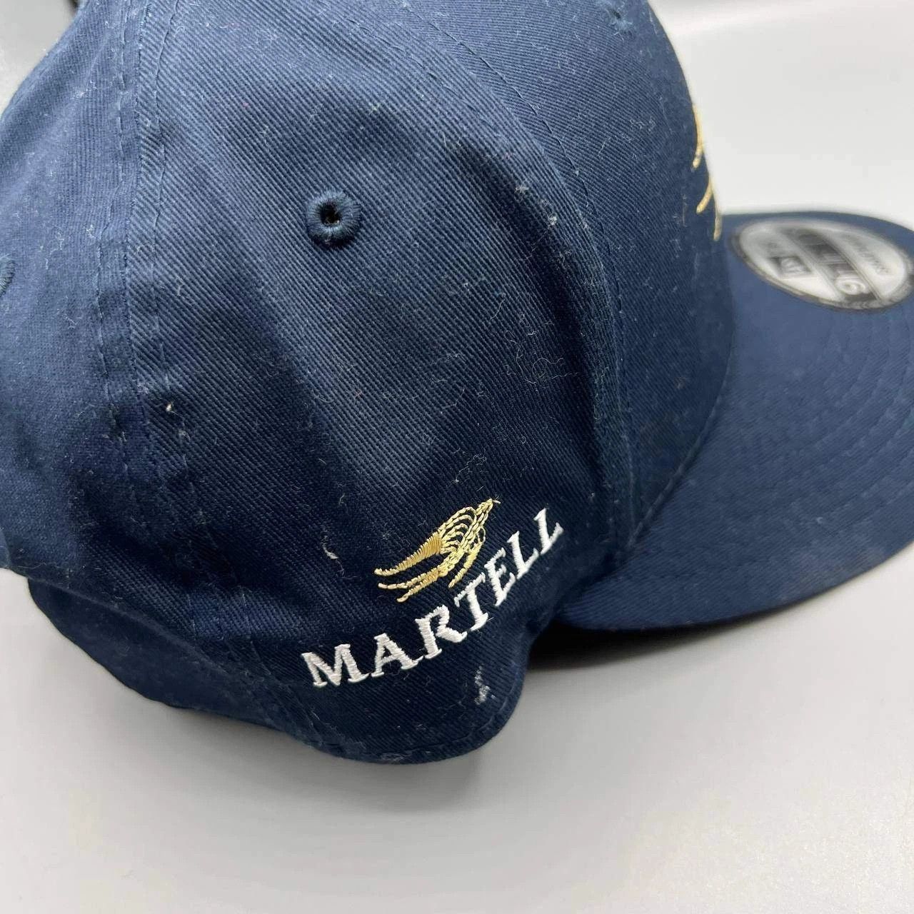 New Era Martell Hat Men Navy Blue Embroidered Snap Back Cap Size ONE SIZE - 2 Thumbnail