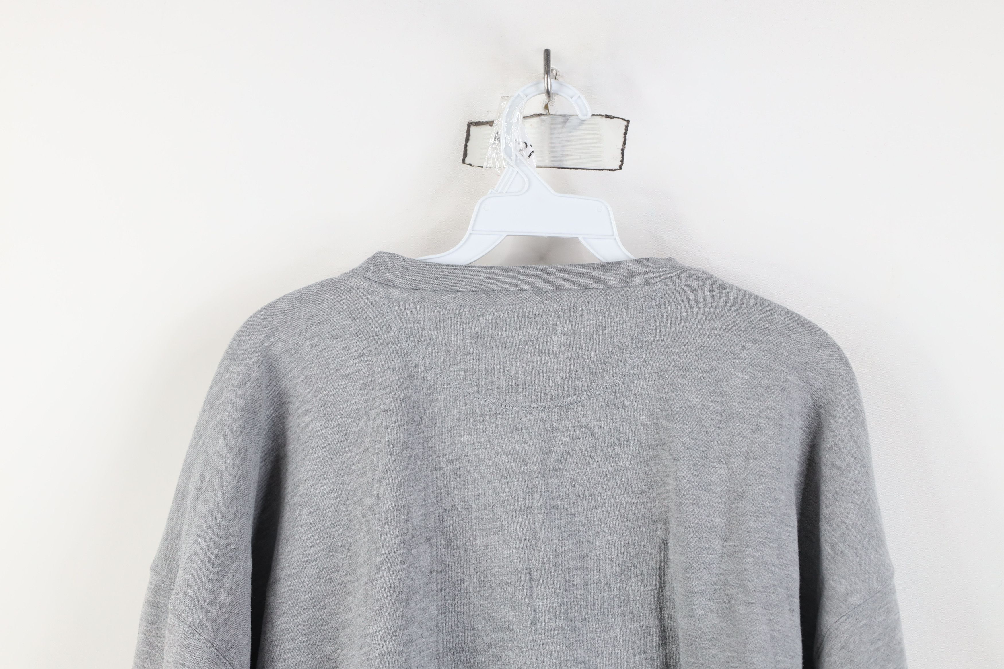 Vintage Vintage 90s Budweiser Light Beer Crewneck Sweatshirt Gray Size US XL / EU 56 / 4 - 11 Thumbnail