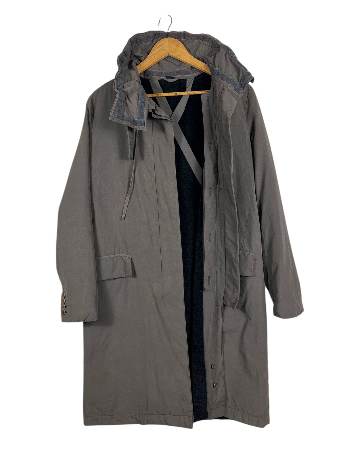 Helmut Lang Vintage Helmut Lang Long Jacket Made In Italy Size 40 Size S / US 4 / IT 40 - 7 Thumbnail