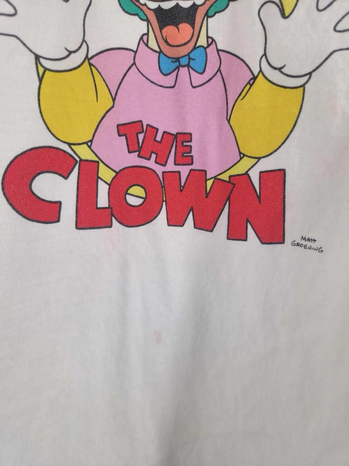 Billabong Vintage Krusty the Clown T-Shirt - The Simpsons Size US XXS / EU 40 - 2 Thumbnail