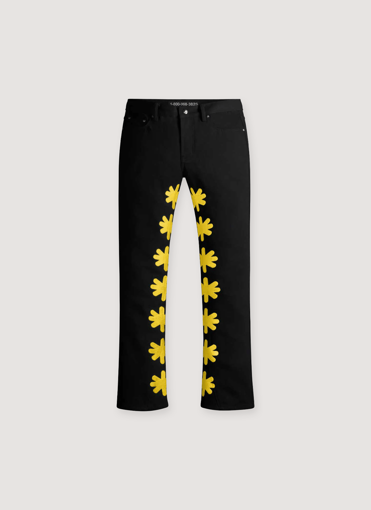 LOSTSHDWS Lost Shadows Outline Denim Sun Logo Pant | Grailed