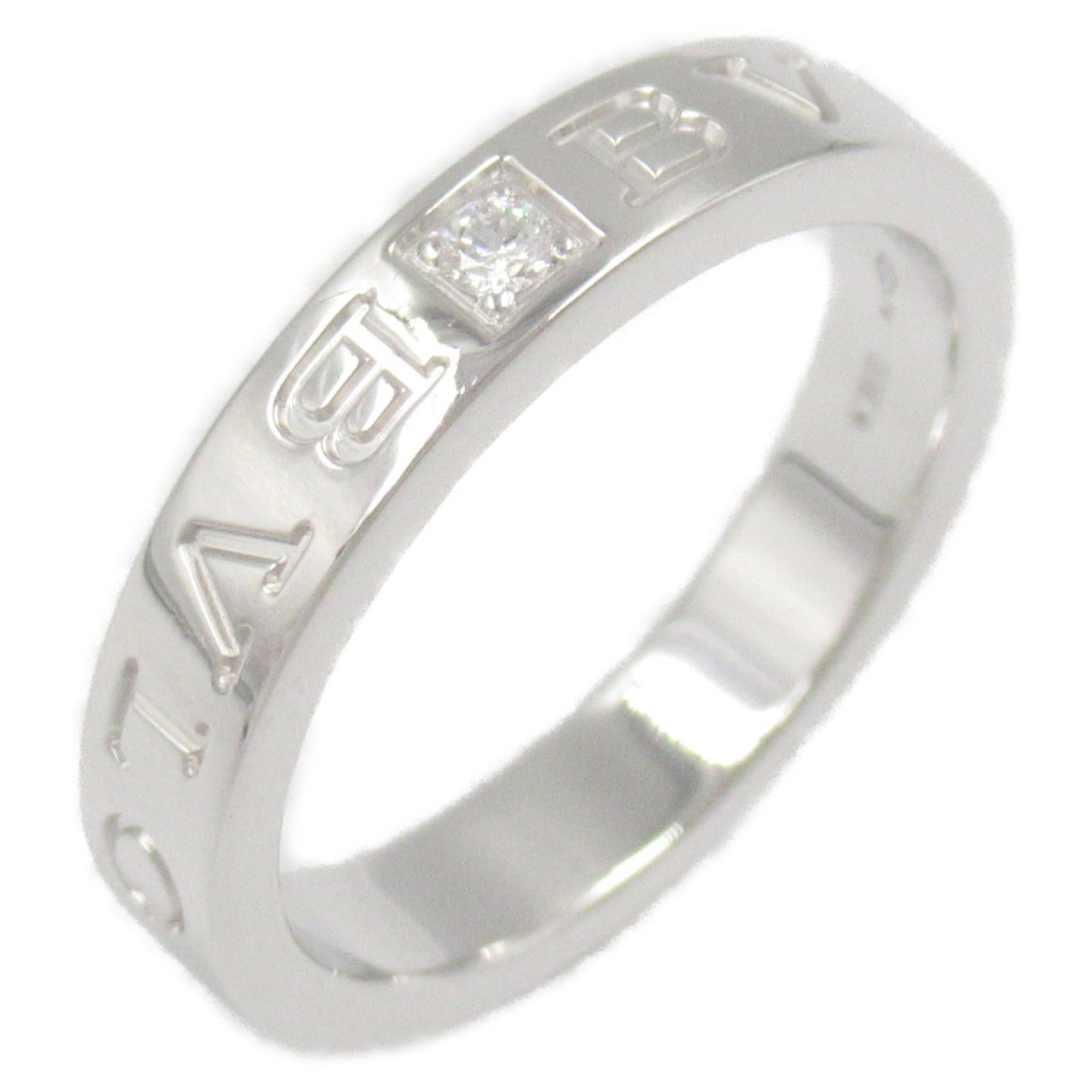 Bvlgari Bvlgari B Zero One Ring 1Pd K18Wg (White Gold) Diamond Clear Size ONE SIZE - 1 Thumbnail