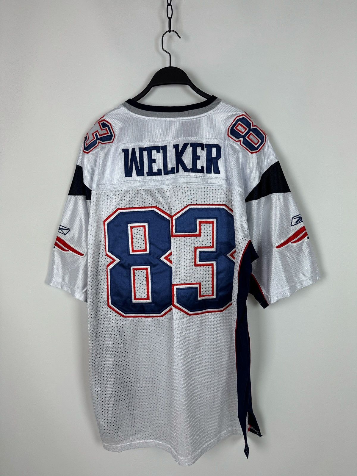 NFL × Reebok Reebok NFL Patriots #83 Welker Jersey Size US XL / EU 56 / 4 - 10 Thumbnail