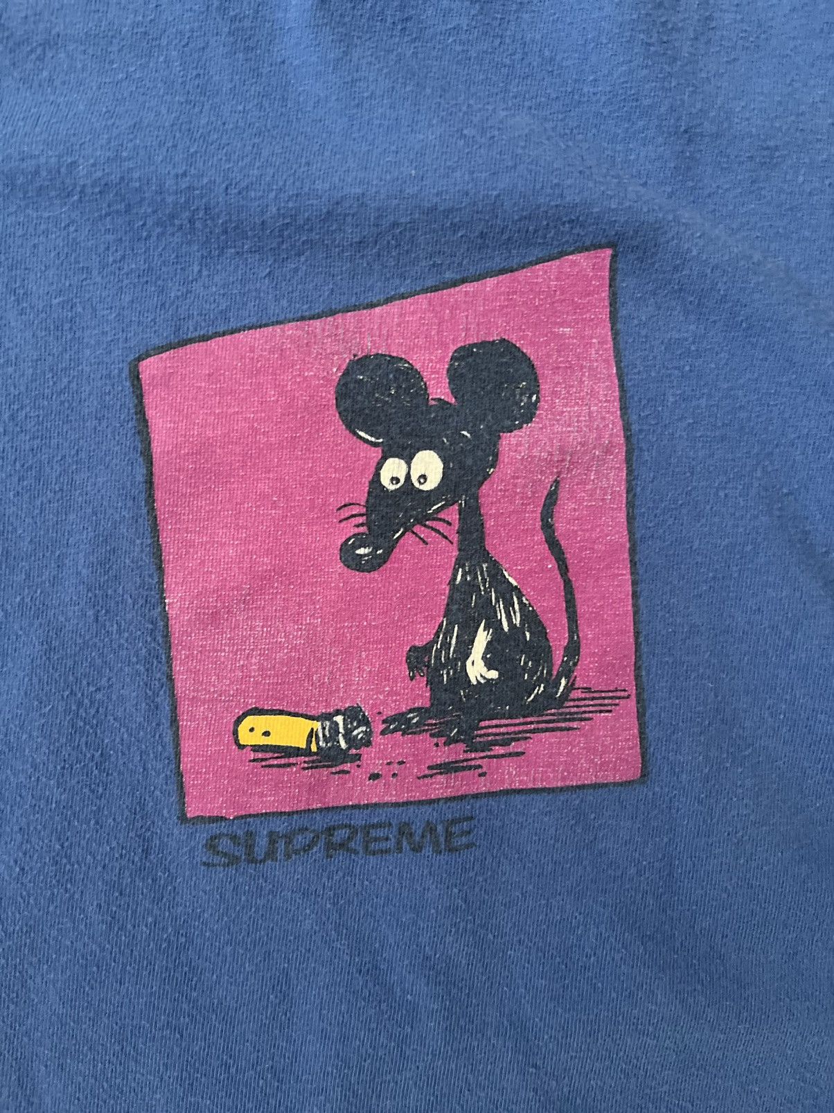 Supreme Supreme Mouse Tee Size US L / EU 52-54 / 3 - 7 Thumbnail