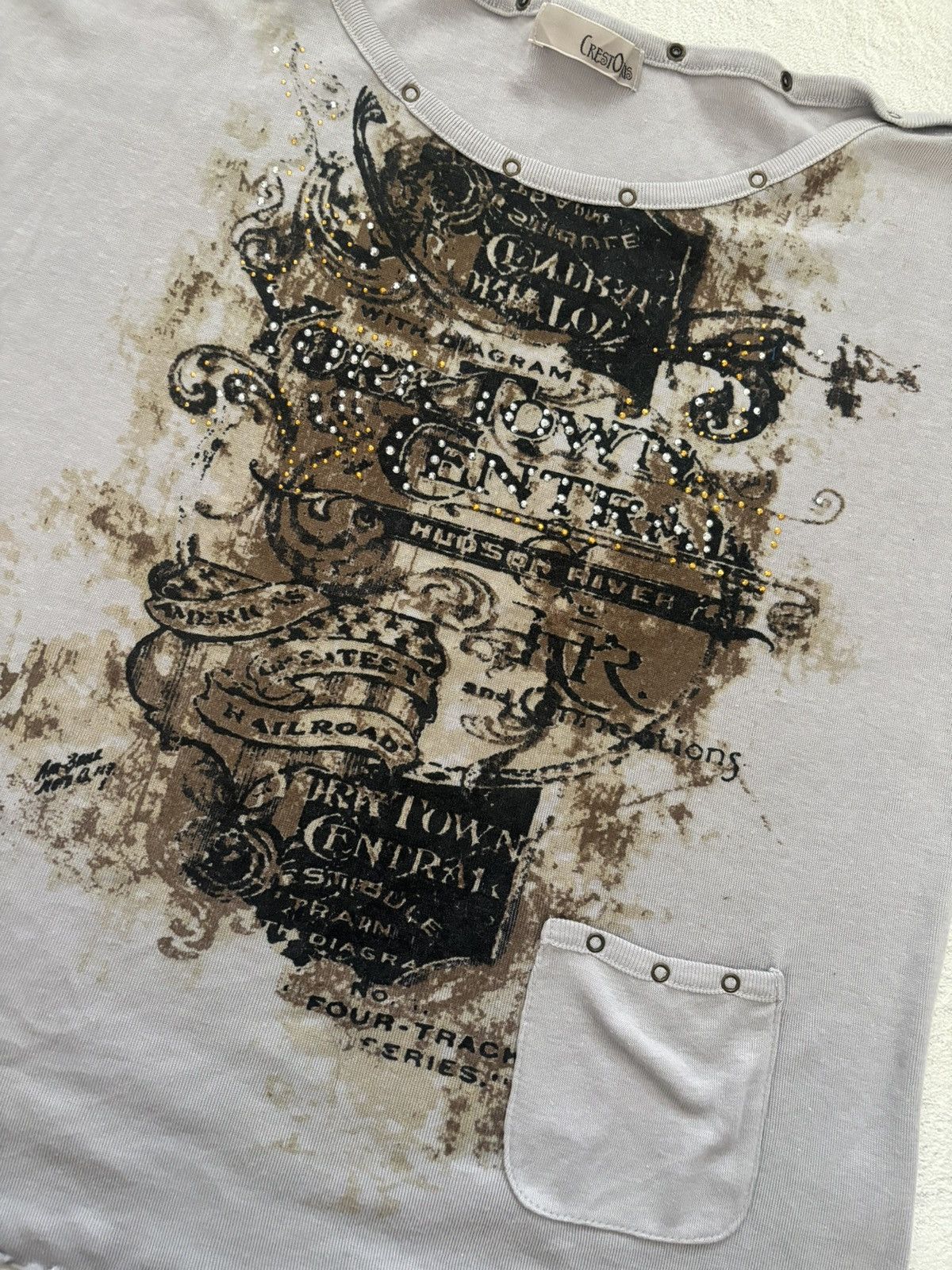 Hysteric Glamour Y2k crestons ifsixwasnine punk style tshirt Size M / US 6-8 / IT 42-44 - 4 Thumbnail