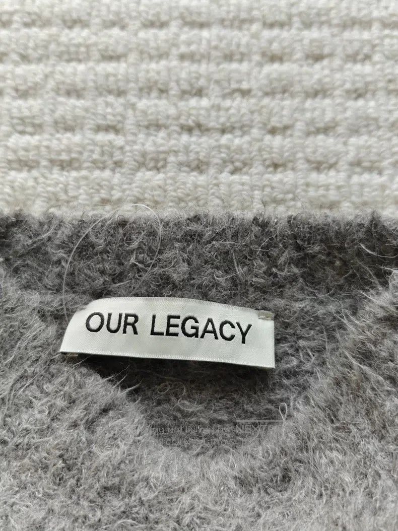 Our Legacy Our Legacy Solid Color Chunky Knit Round Neck Pullover Swe Size XS / US 0-2 / IT 36-38 - 2 Thumbnail