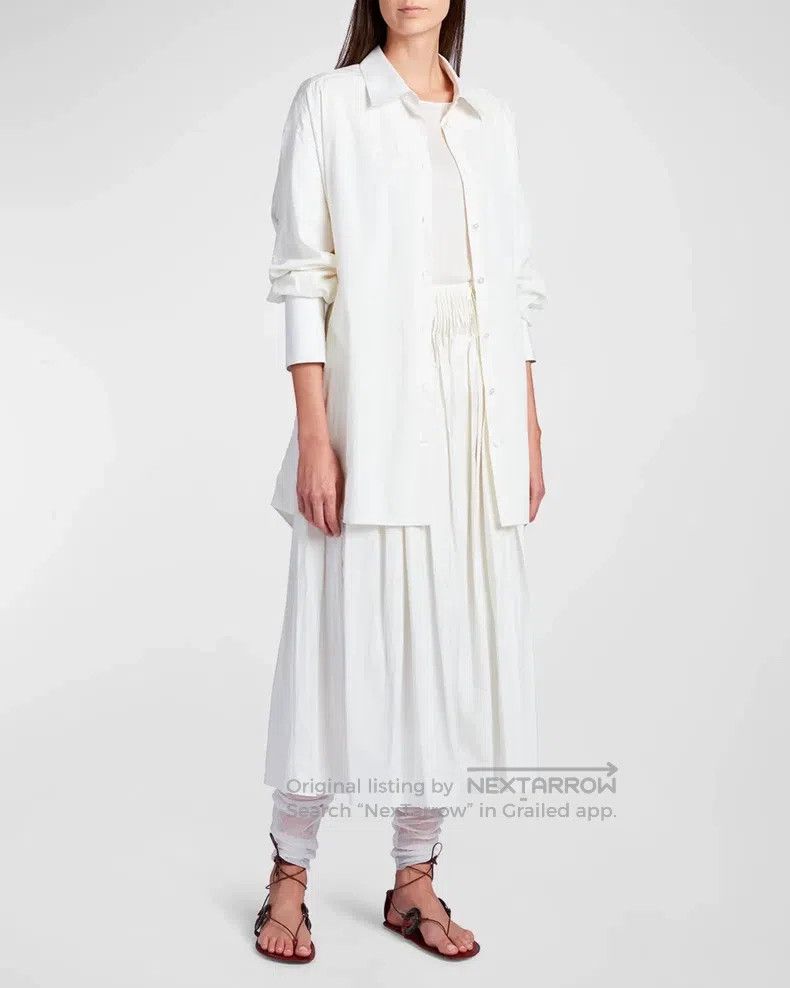 The Row size 2 Pleated half skirt