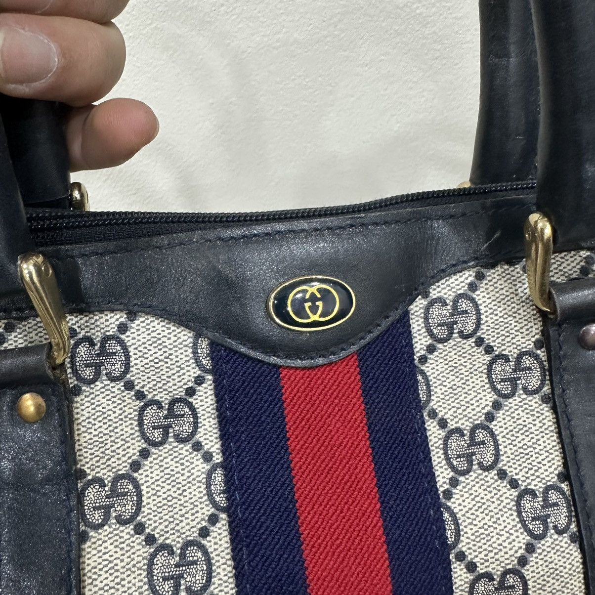 Gucci ‼️LASTDROP‼️ VINTAGE GUCCI GG SUPREME BOSTON BAG Size ONE SIZE - 9 Thumbnail