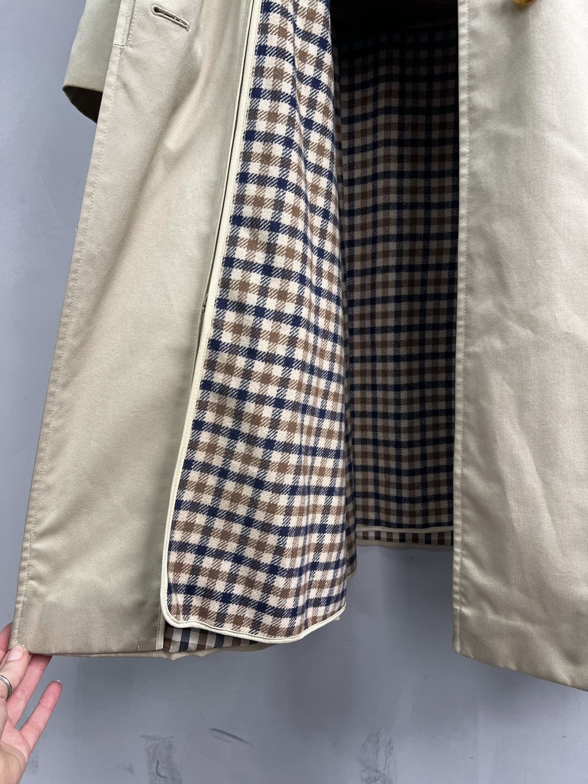 Aquascutum Aquascutum classic London Jacket Beige Vintage Coat Size US M / EU 48-50 / 2 - 7 Thumbnail