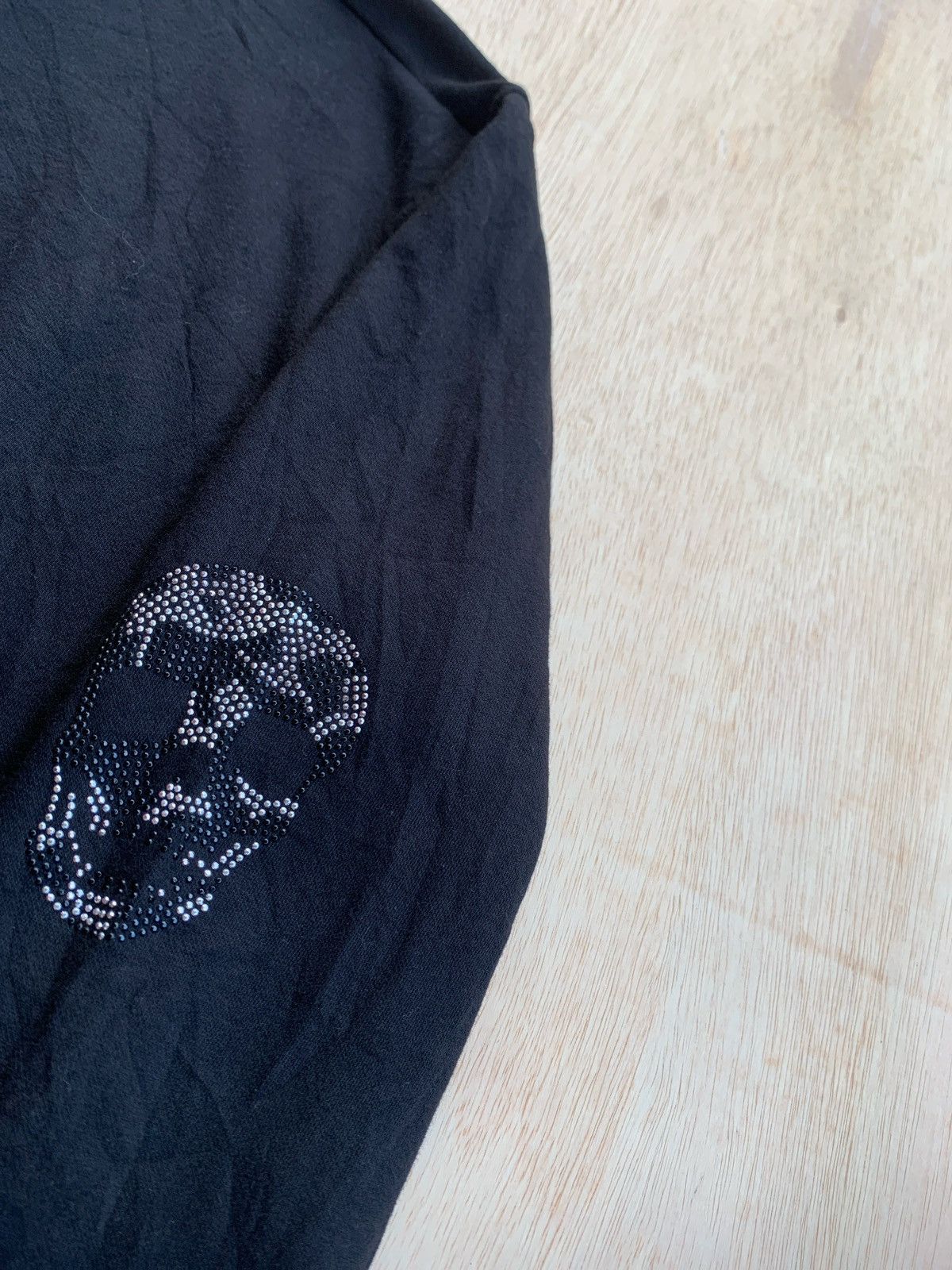 If Six Was Nine × Japanese Brand × Le Grande Bleu (L.G.B.) Y2k Poem Skull Pinksisly Sweatshirt Size US L / EU 52-54 / 3 - 4 Thumbnail