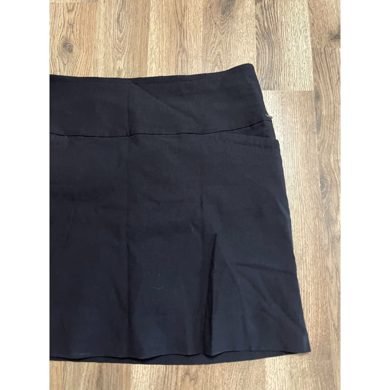 Vintage S.C & CO. Skirt Women's XL Black Built in Short Pull On Mini Casual Modern Short Womens XL Black Skirt 90s? Size 40" / US 18 - 4 Thumbnail