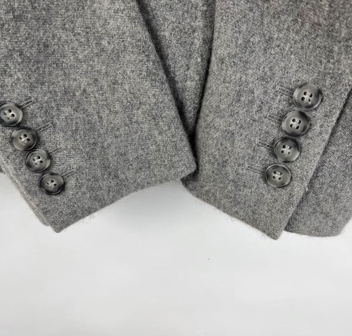 Max Mara Max Mara Grey Cashmere Blazer K12 Size M / US 6-8 / IT 42-44 - 6 Thumbnail