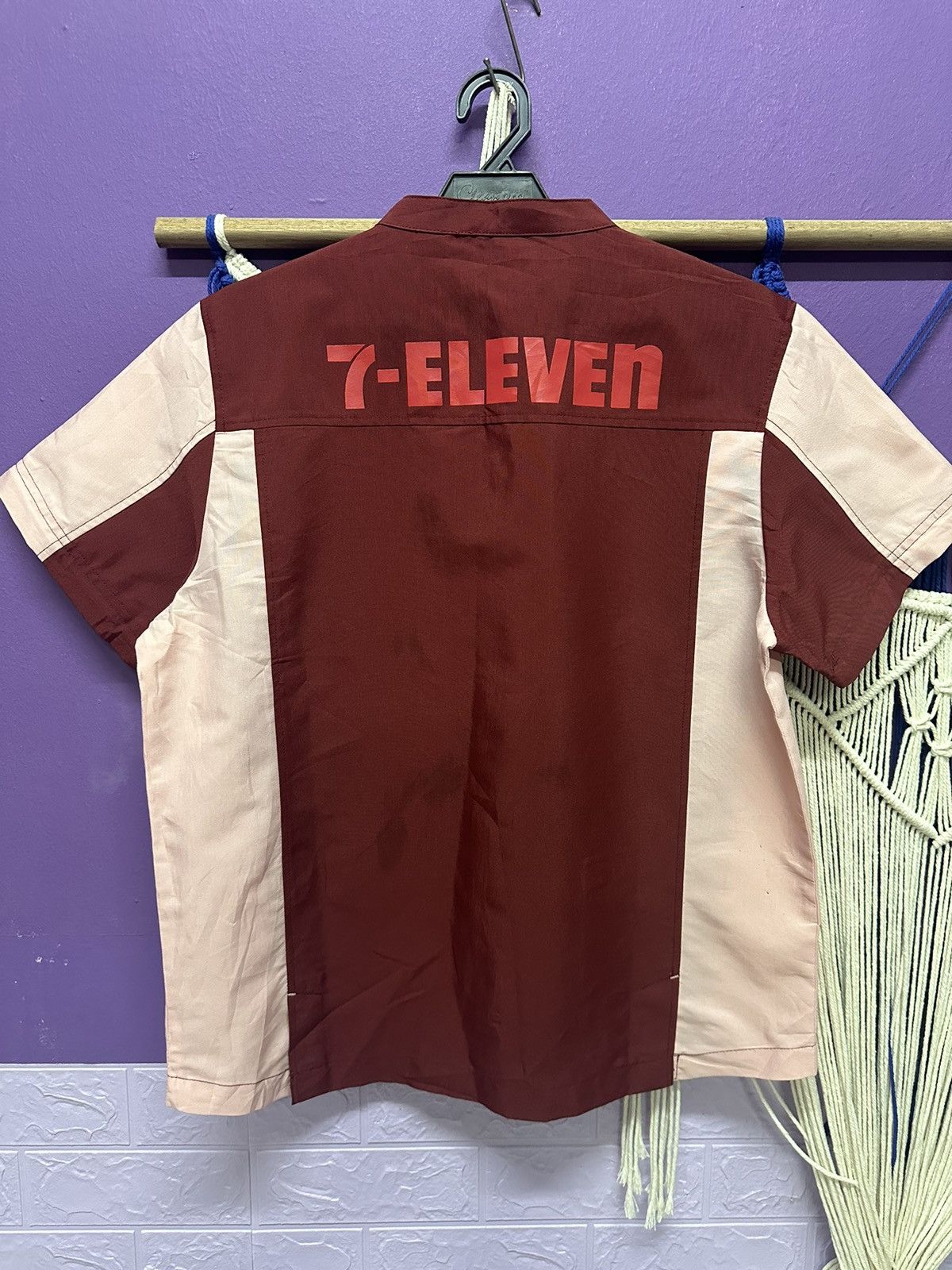Japanese Brand × Vintage Vintage 7-Eleven Shirt Uniform Work Wear Size US L / EU 52-54 / 3 - 2 Thumbnail