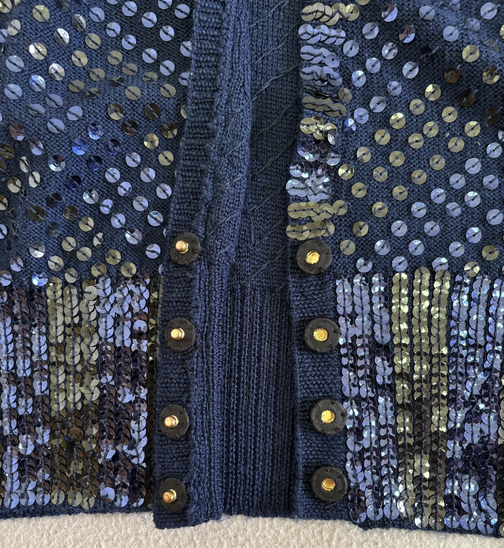 Marc by Marc Jacobs Marc By Marc Jacobs 100%Wool Cardigan Sequins Medium Size M / US 6-8 / IT 42-44 - 13 Thumbnail