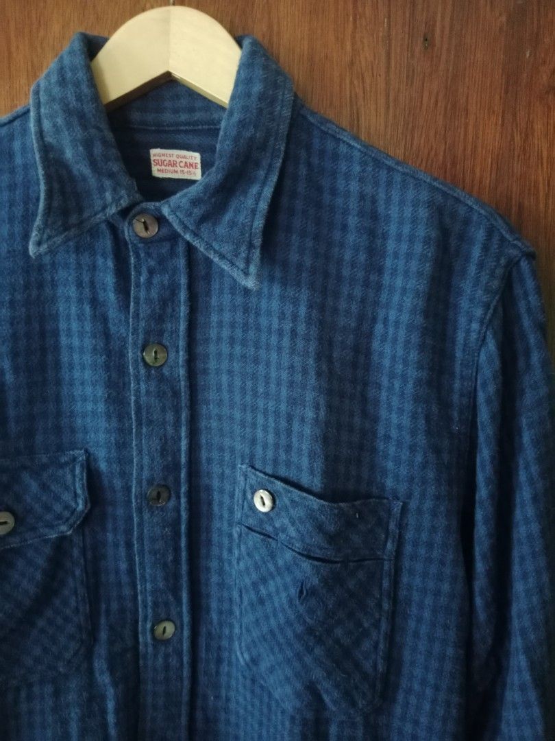 Sugar Cane Vintage Sugar Cane Japan Flannel Plaid Shirt Size US M / EU 48-50 / 2 - 4 Thumbnail
