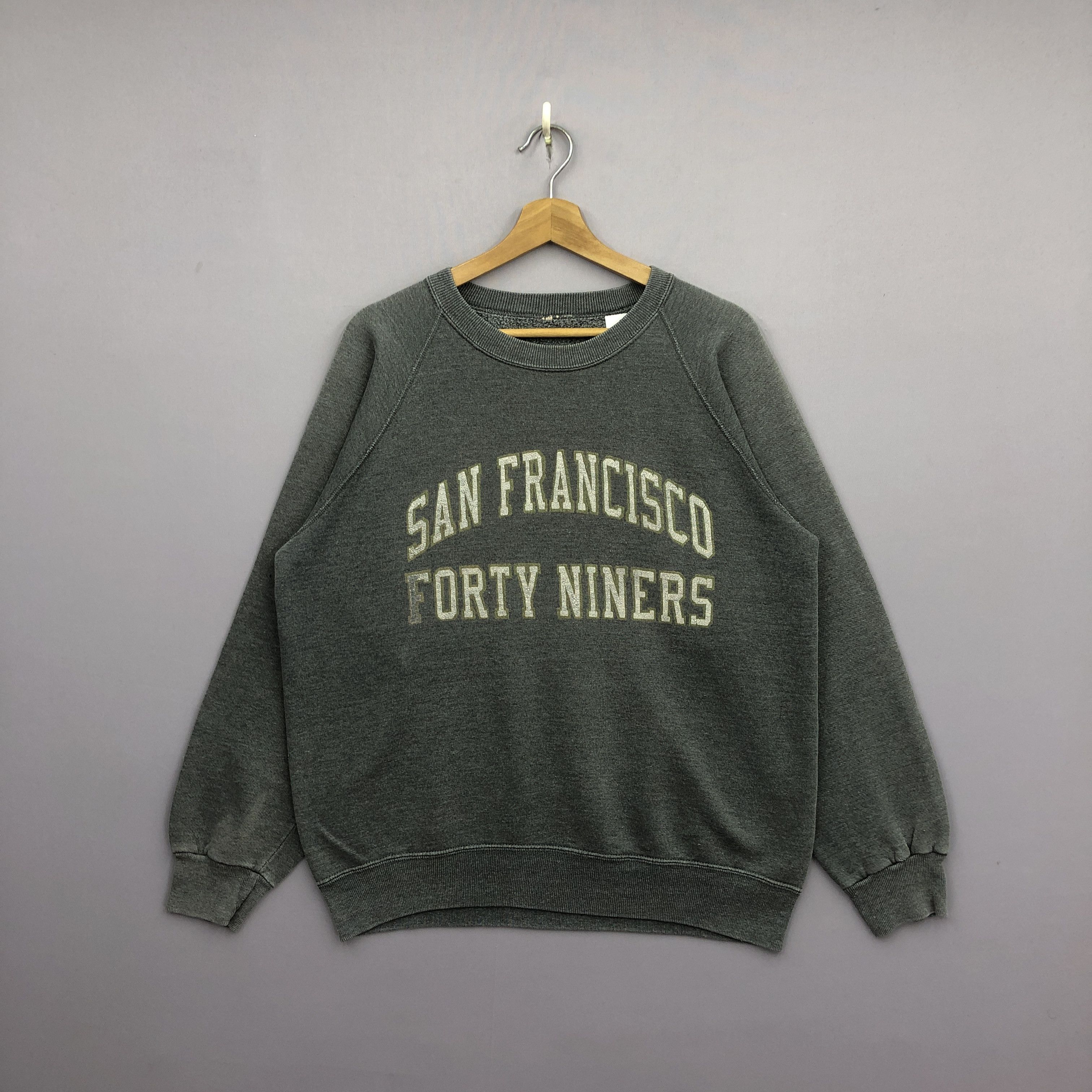 MLB Vintage San Francisco 49ers Sweater Faded Sweatshirt Jumper Size US L / EU 52-54 / 3 - 1 Thumbnail