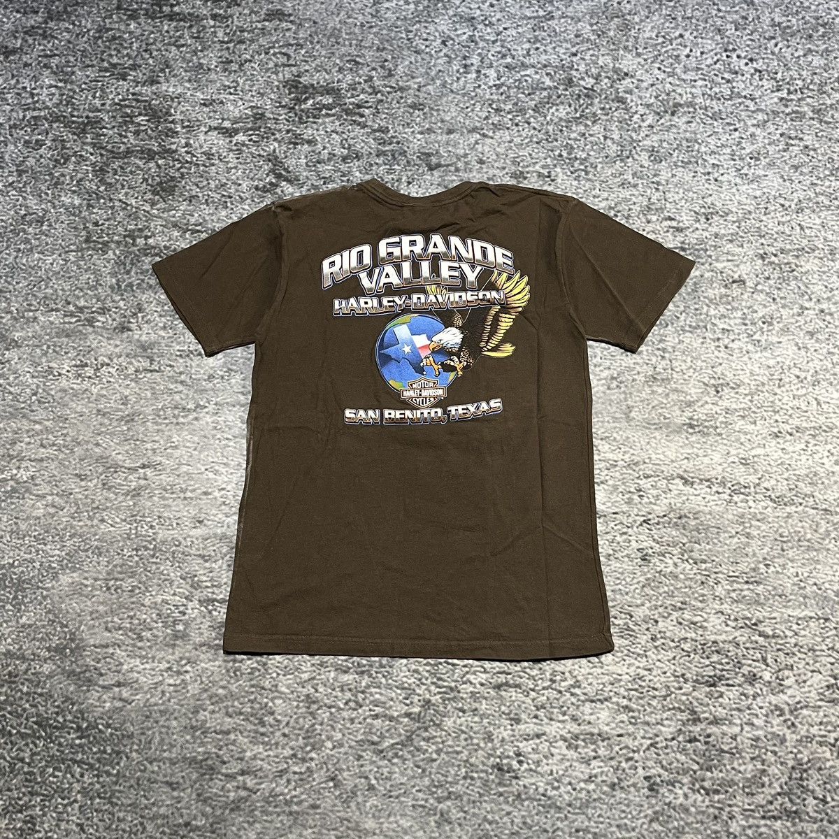 Harley Davidson Vintage Y2K Harley Davidson Grunge Skater Wings T Shirt Size US S / EU 44-46 / 1 - 2 Thumbnail