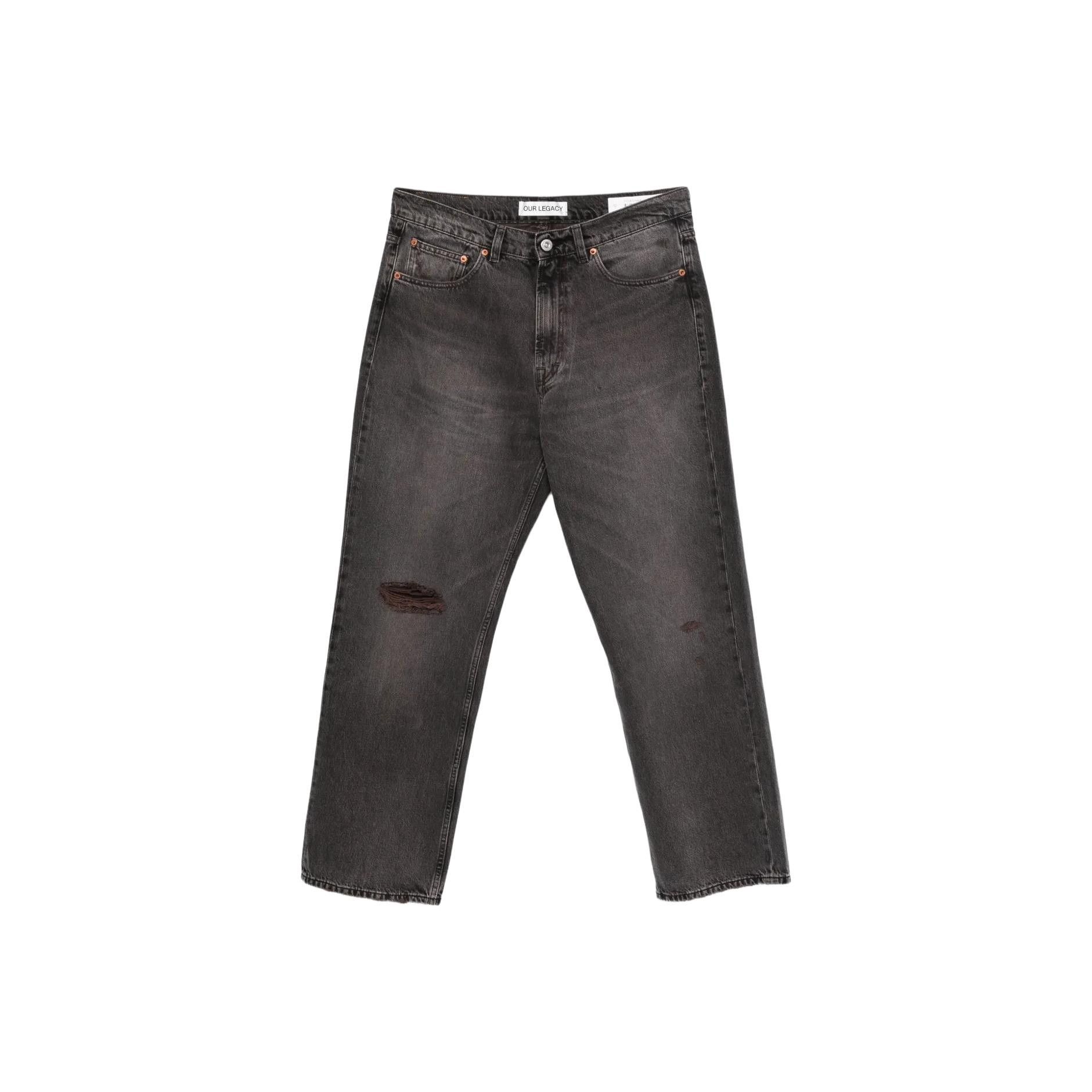 Our Legacy Our Legacy - Vast Cut Jeans - Royal Brown Overdye