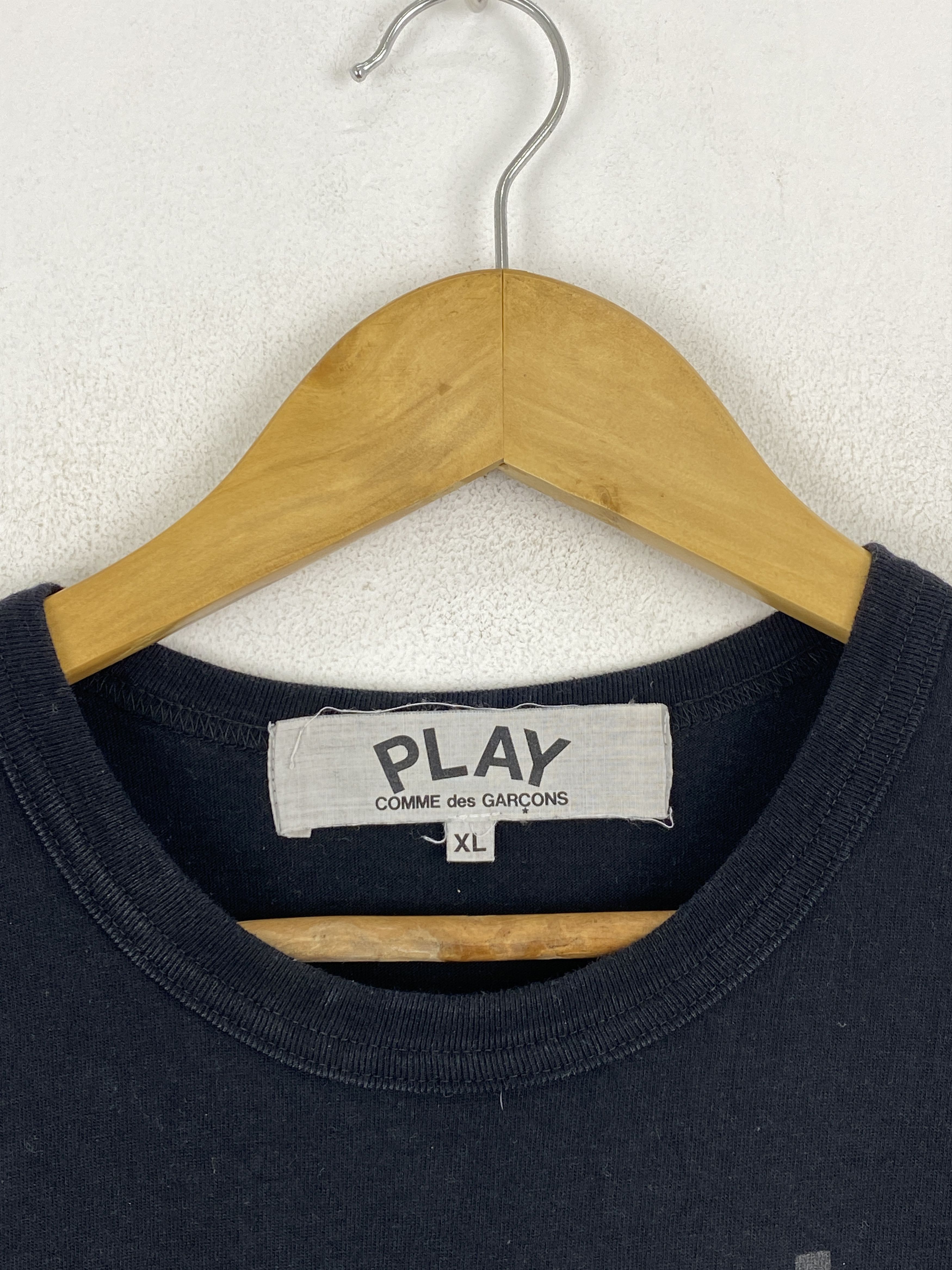 Comme des Garcons Vintage Play Comme Des Garcons Short Sleeve Tee TA0584 Size US XL / EU 56 / 4 - 7 Thumbnail