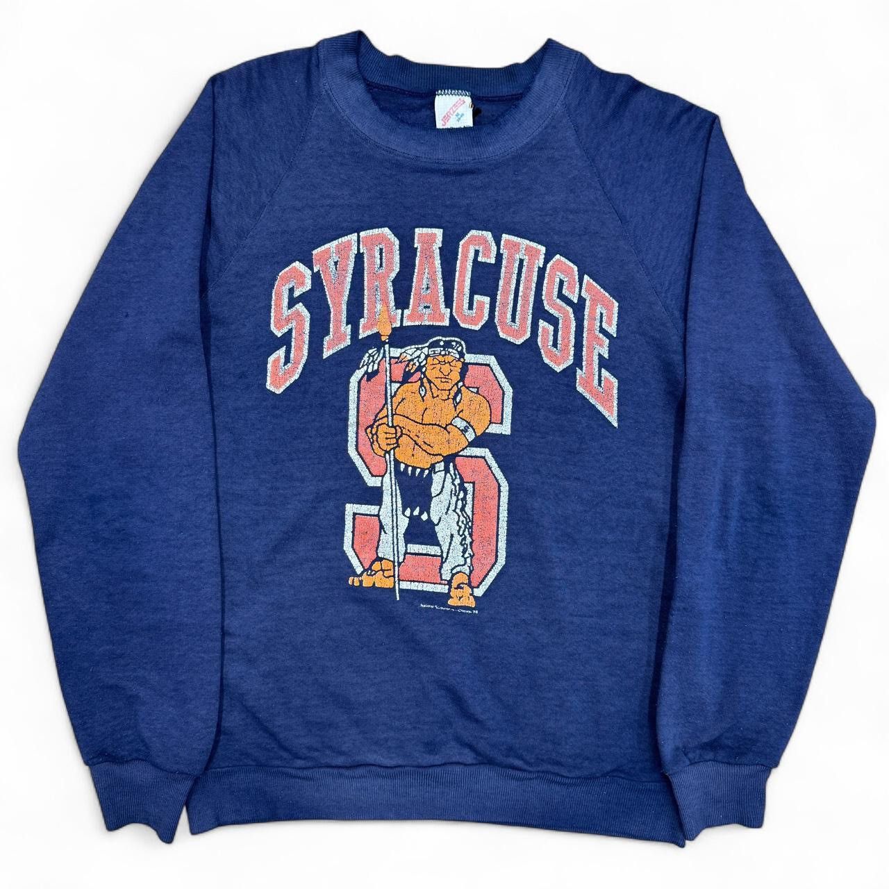 Jerzees Vintage 1980s Syracuse Orangemen cartoon print crewneck Size US M / EU 48-50 / 2 - 1 Thumbnail