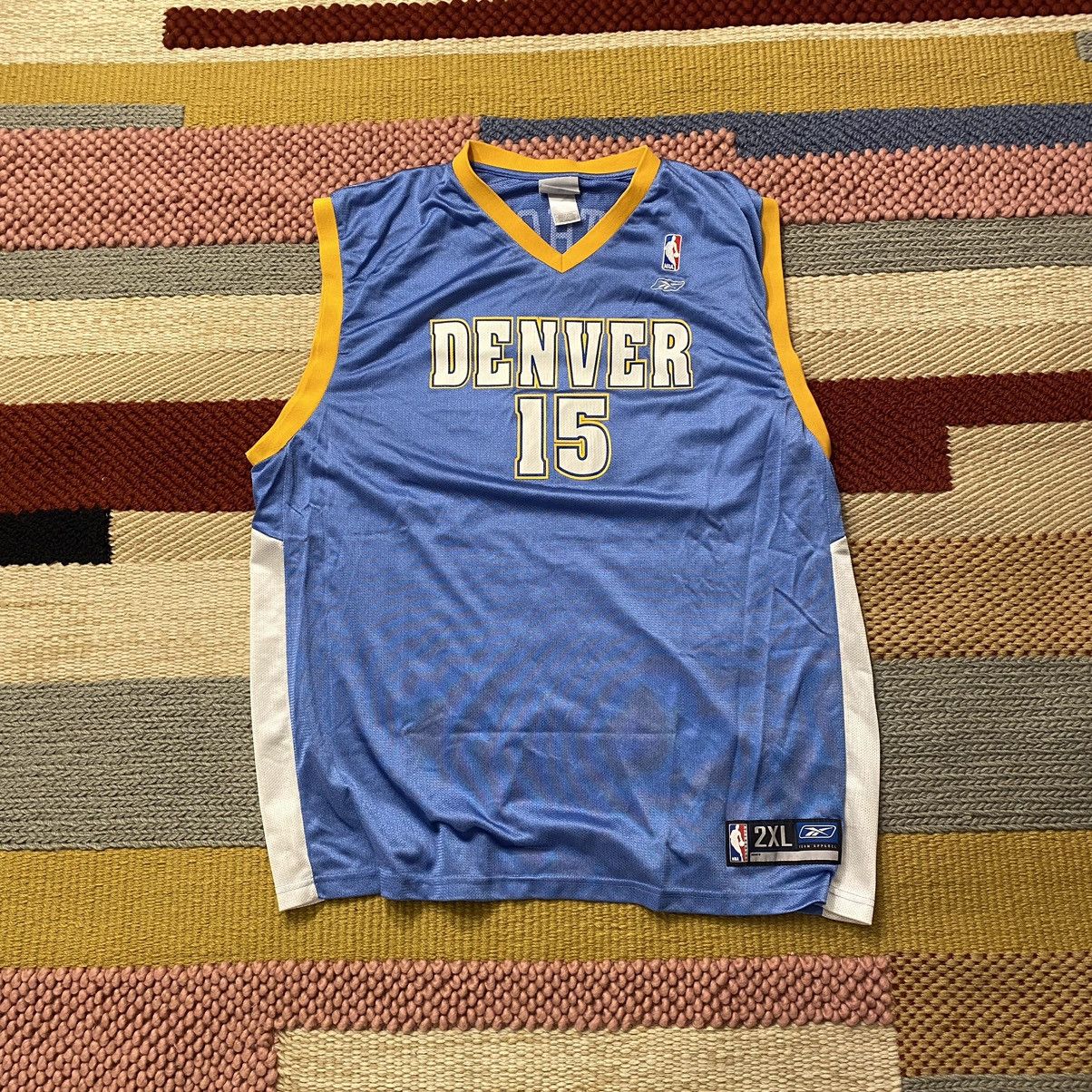 NBA × Reebok × Vintage Vintage Denver Nuggets Carmelo Anthony Basketball Jersey Size US XXL / EU 58 / 5 - 1 Thumbnail