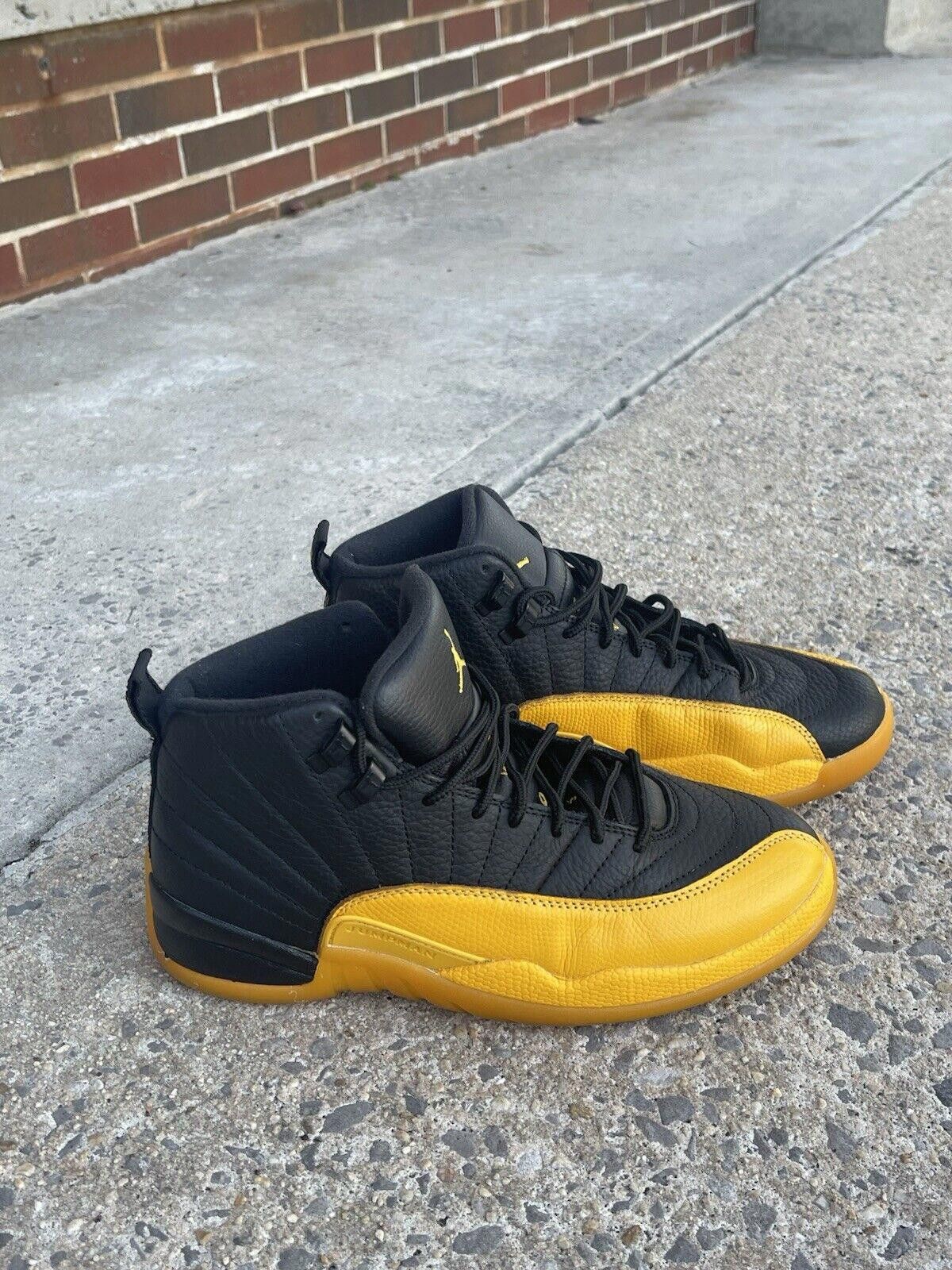 Designer Nike Air Jordan 12 Retro University Gold 2020 US Men Sz 8.5 Size US 8.5 / EU 41-42 - 3 Thumbnail