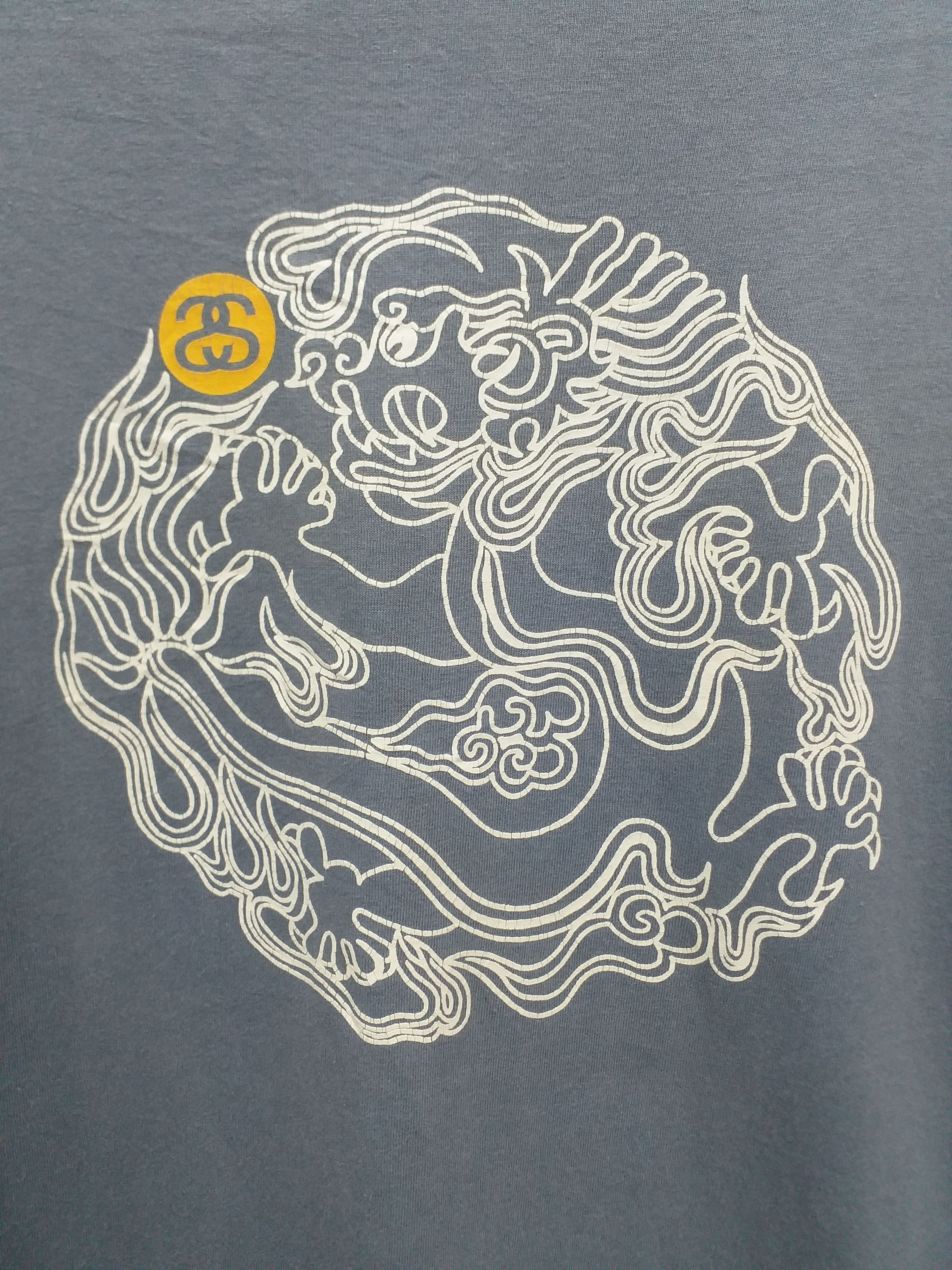 Japanese Brand Vintage Stussy 90's USA Nice Design T-Shirt -C039 Size US M / EU 48-50 / 2 - 4 Thumbnail